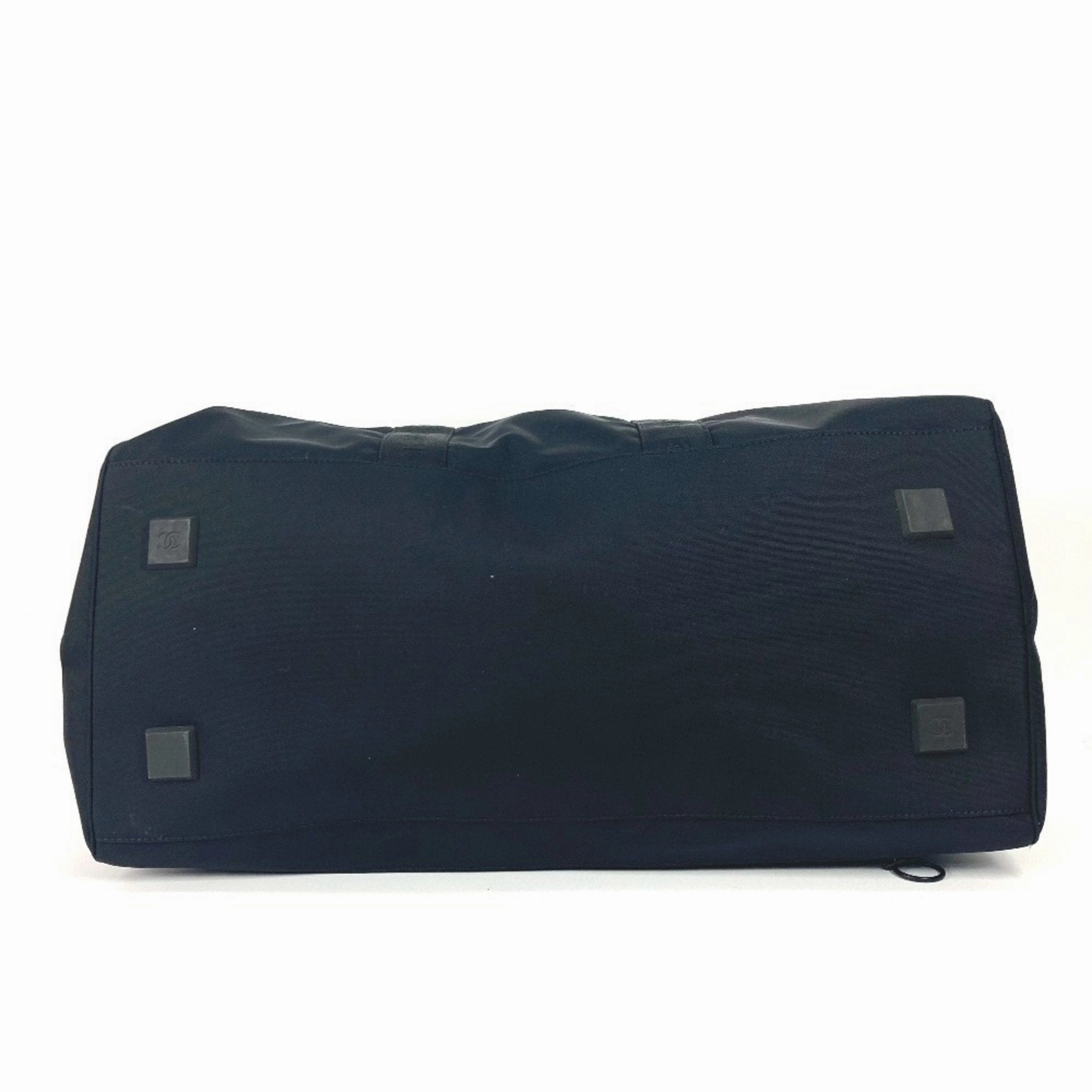 Chanel Nylon Boston Bag Shoulder Bag (Pre-Owned)