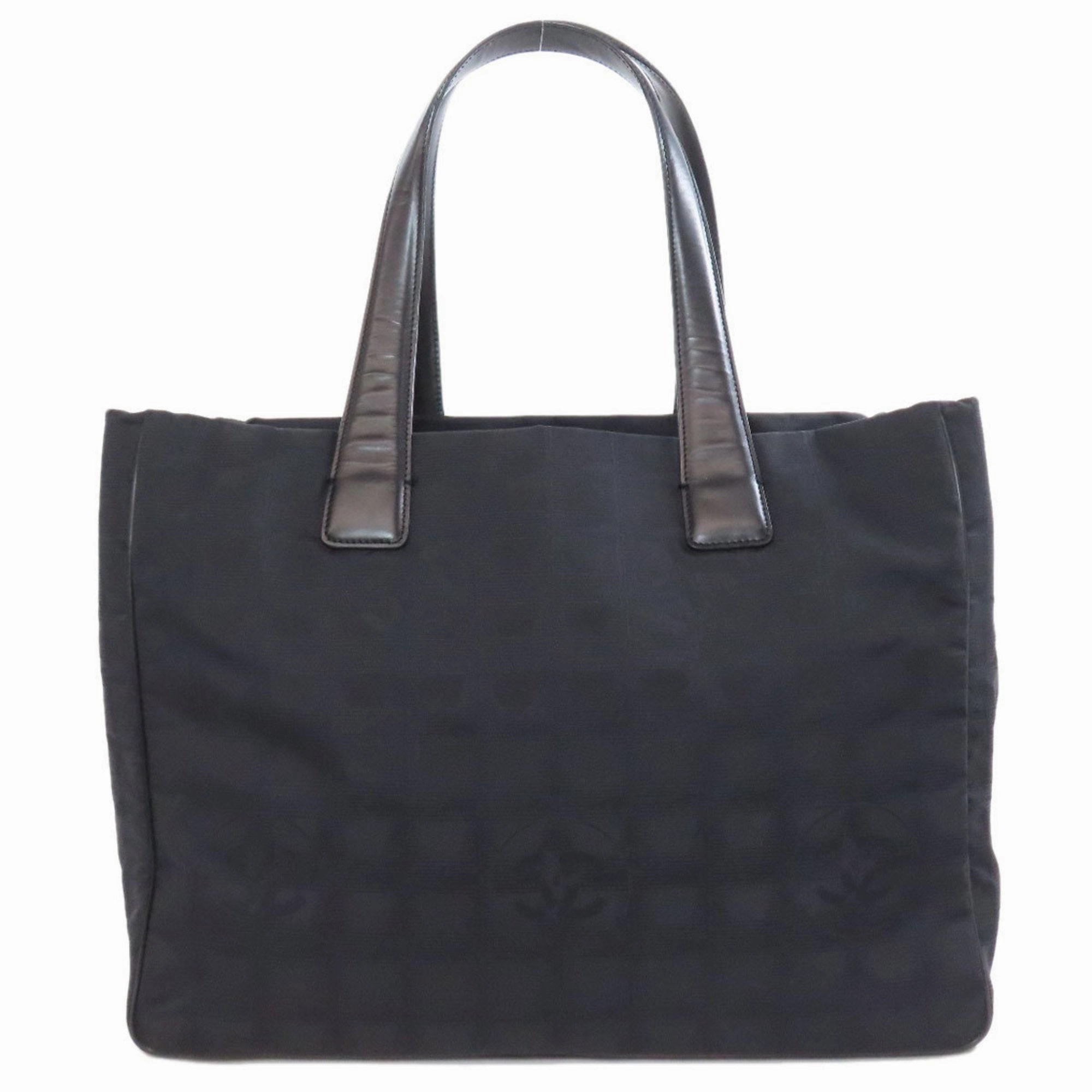 Chanel Nylon Jacquard Tote Bag (Pre-Owned)