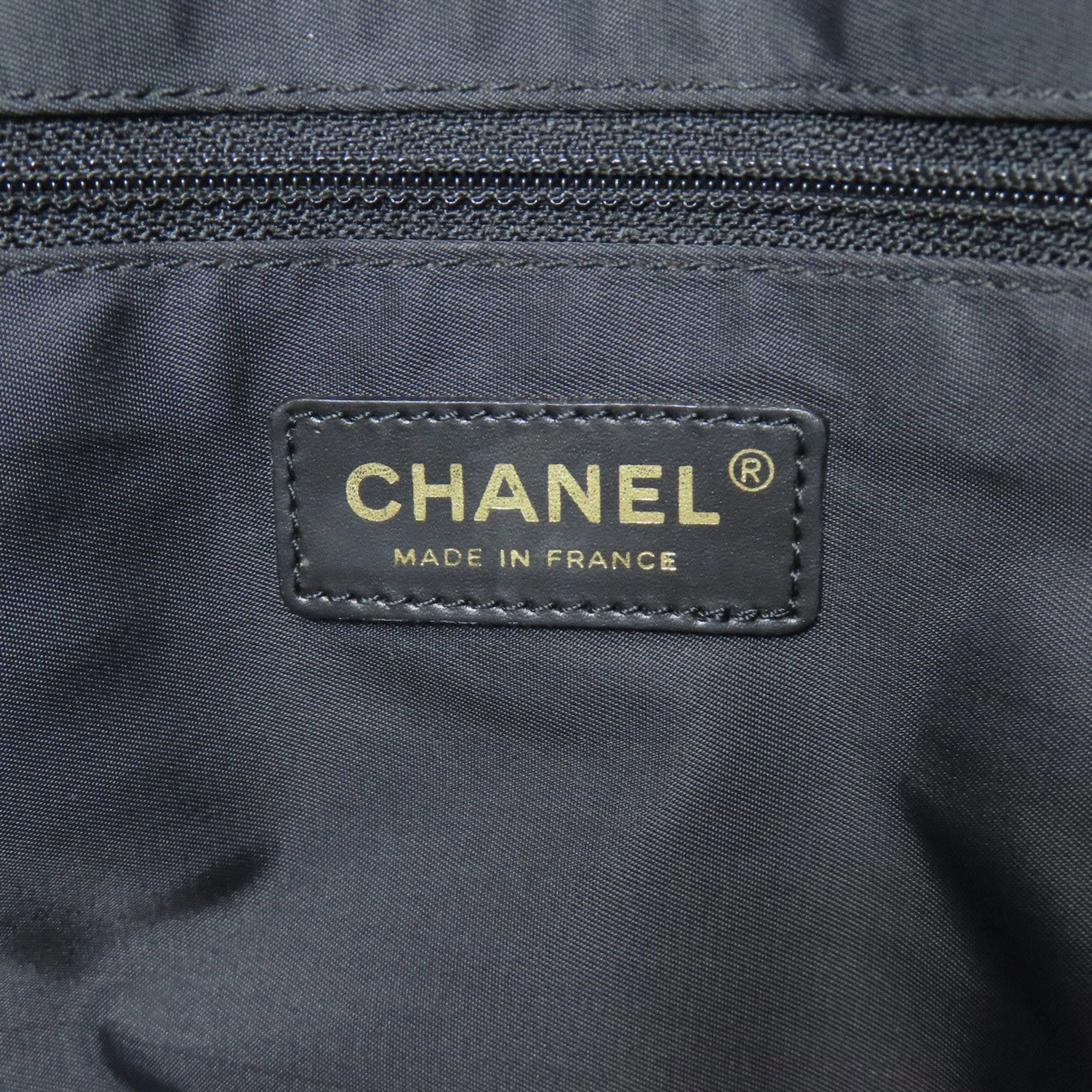 Chanel Nylon Jacquard Tote Bag (Pre-Owned)