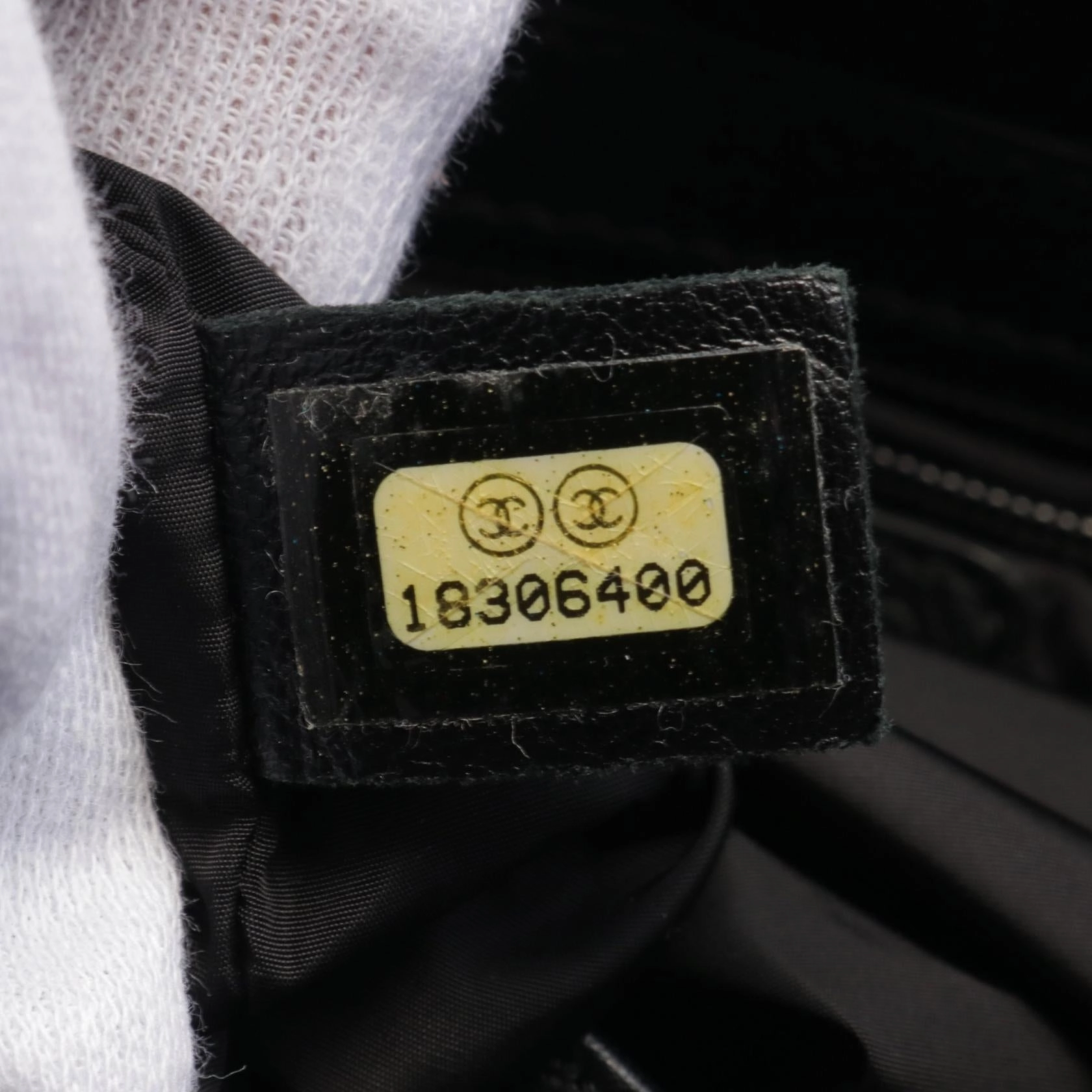 Chanel Nylon Leather Coco Mark Tote Bag