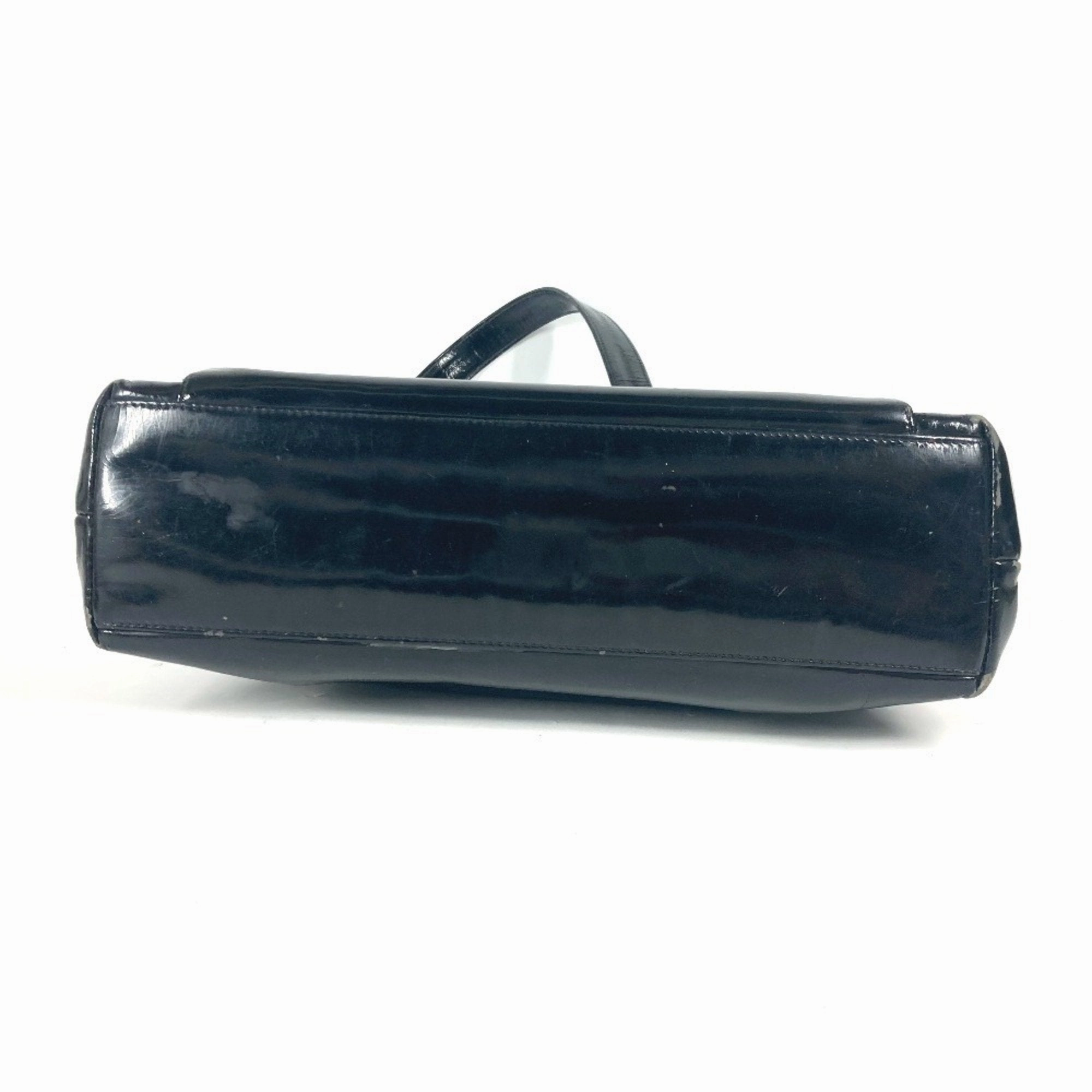 Chanel Patent Leather Shoulder Bag Tote Bag (Pre-Owned)