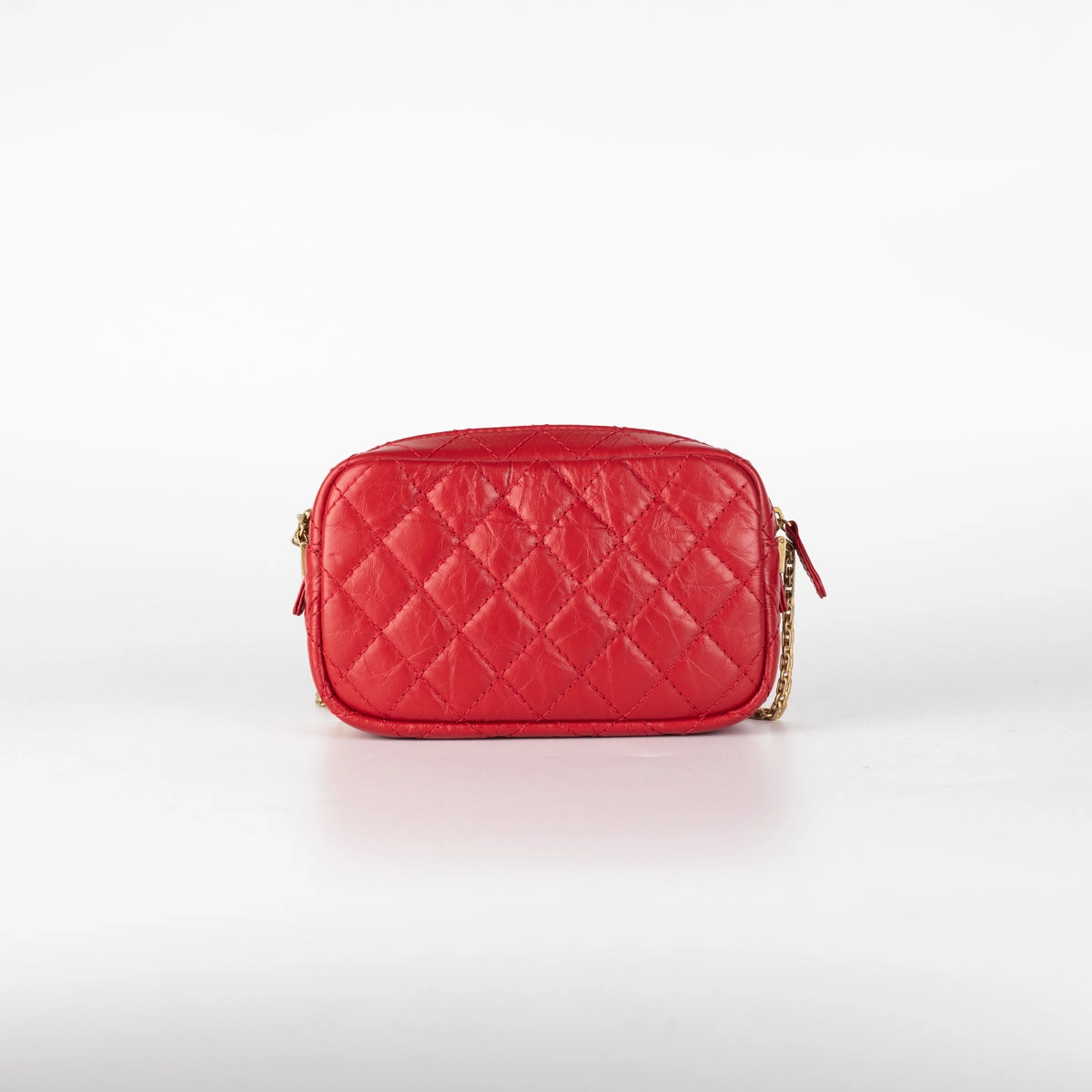 Chanel Quilted Calfskin 2.55 Reissue Mini Camera Bag Red