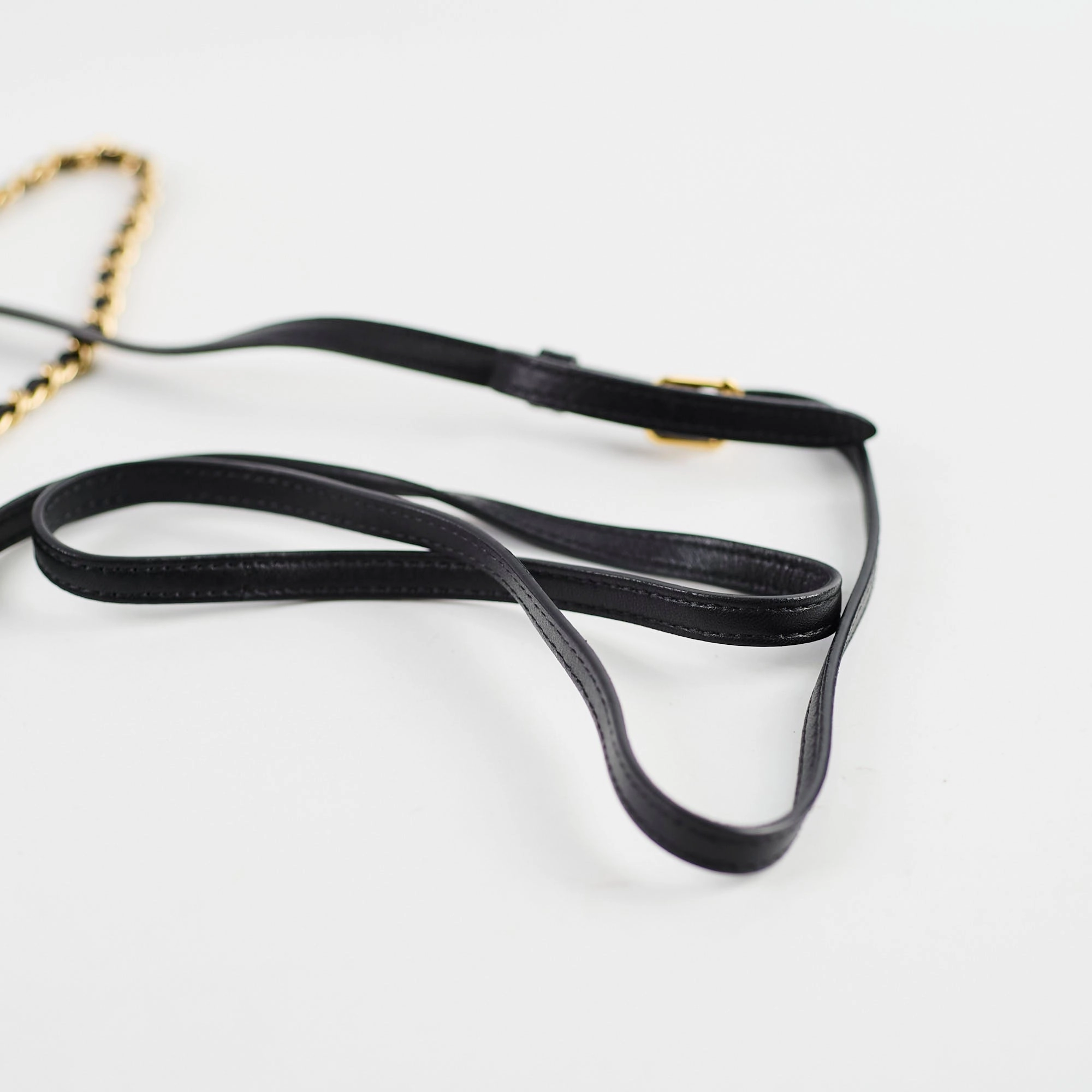 Chanel Unchained Flap Crossbody Bag Black