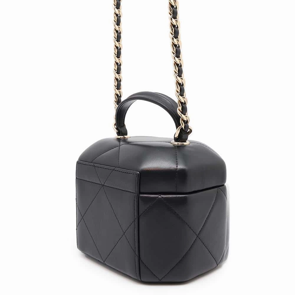 CHANEL Vanity bag ChainShoulder BlackAS2630 Lambskin