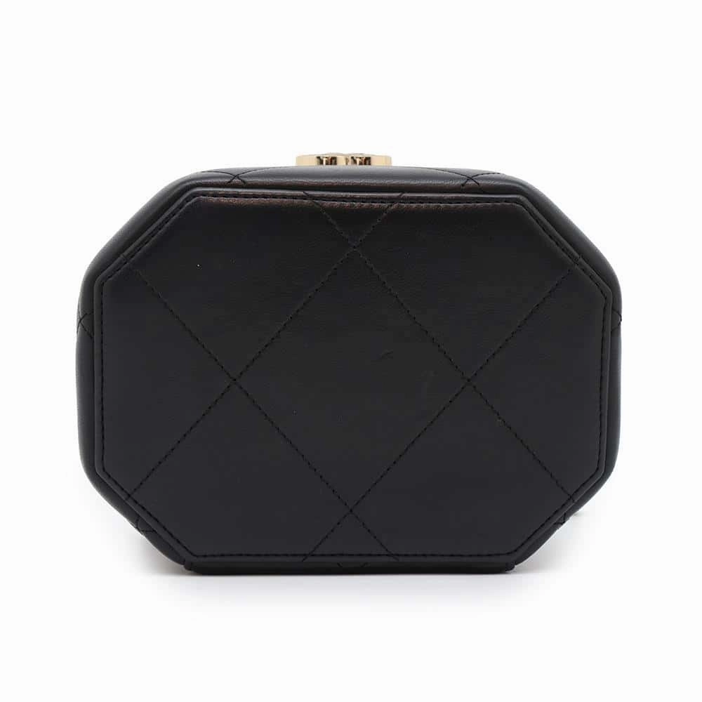 CHANEL Vanity bag ChainShoulder BlackAS2630 Lambskin