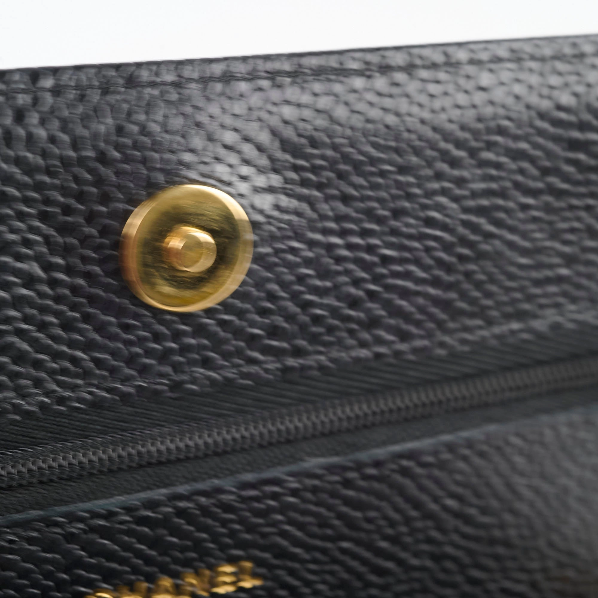 Chanel Wallet On Chain WOC Caviar Black