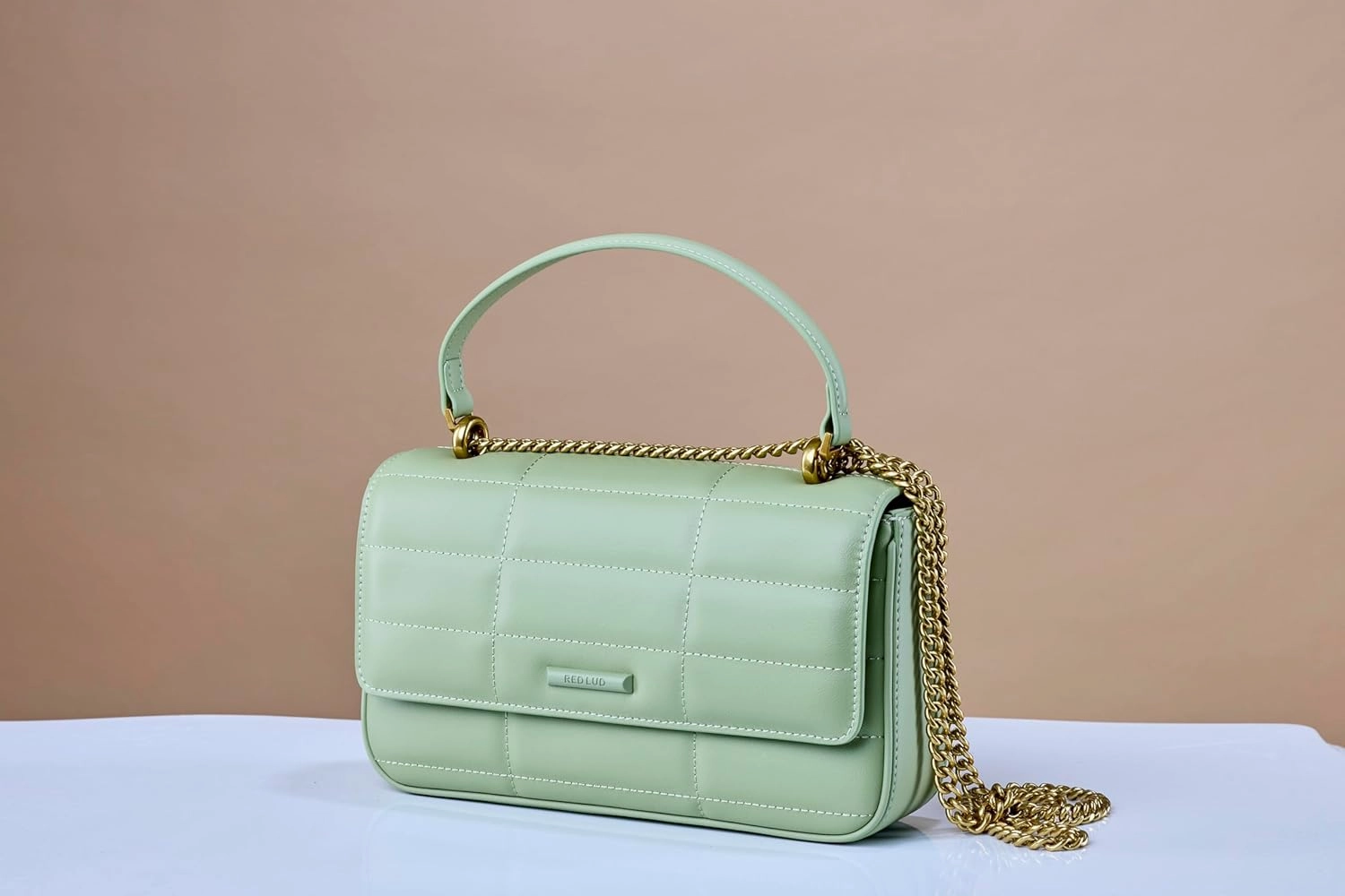Chanella's Trendy Leather Crossbody Bag