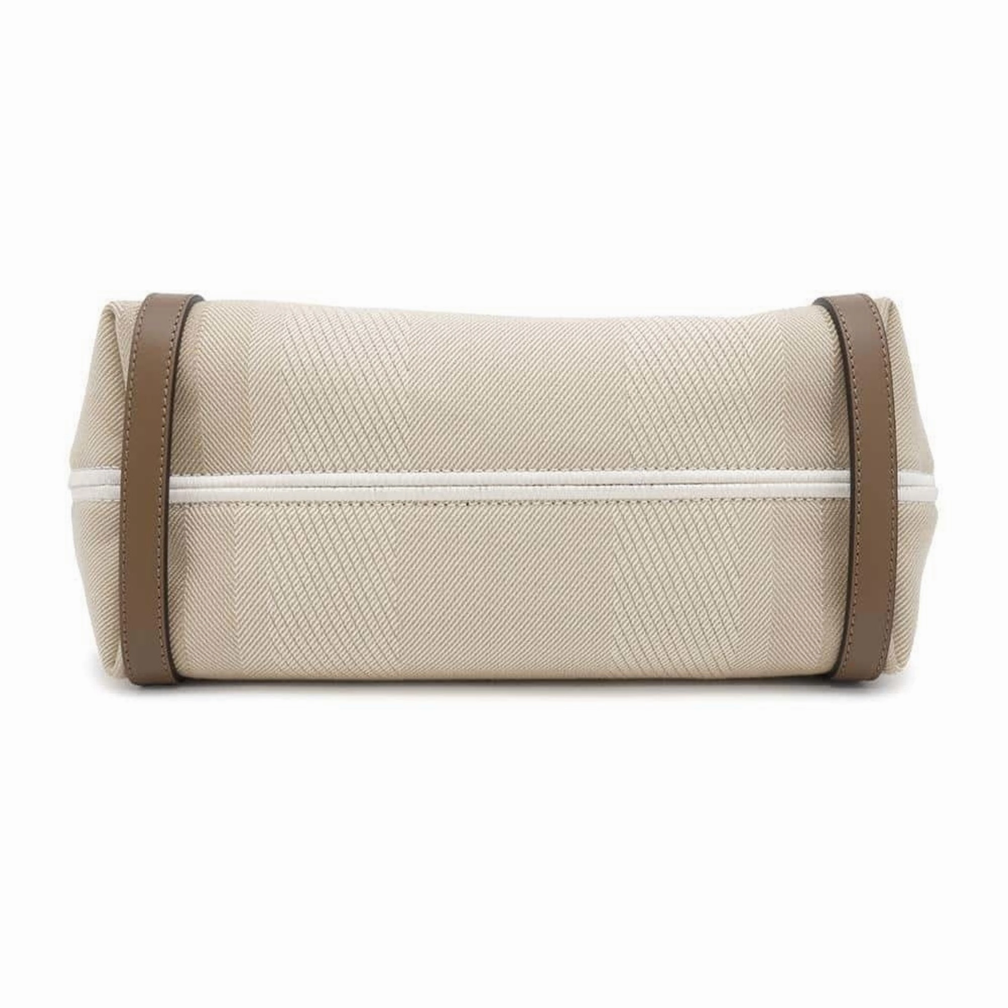 Chlo Canvas Shoulder Bag Tote Bag (Pre-Owned)