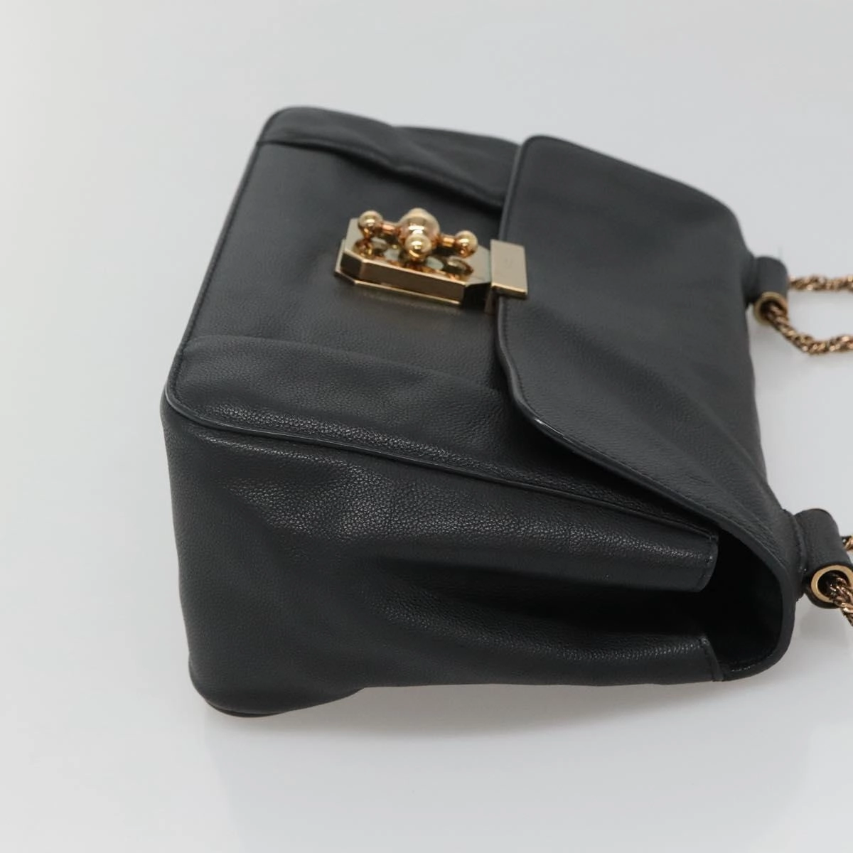 Chlo Elsie Leather Shoulder Bag (Pre-Owned)