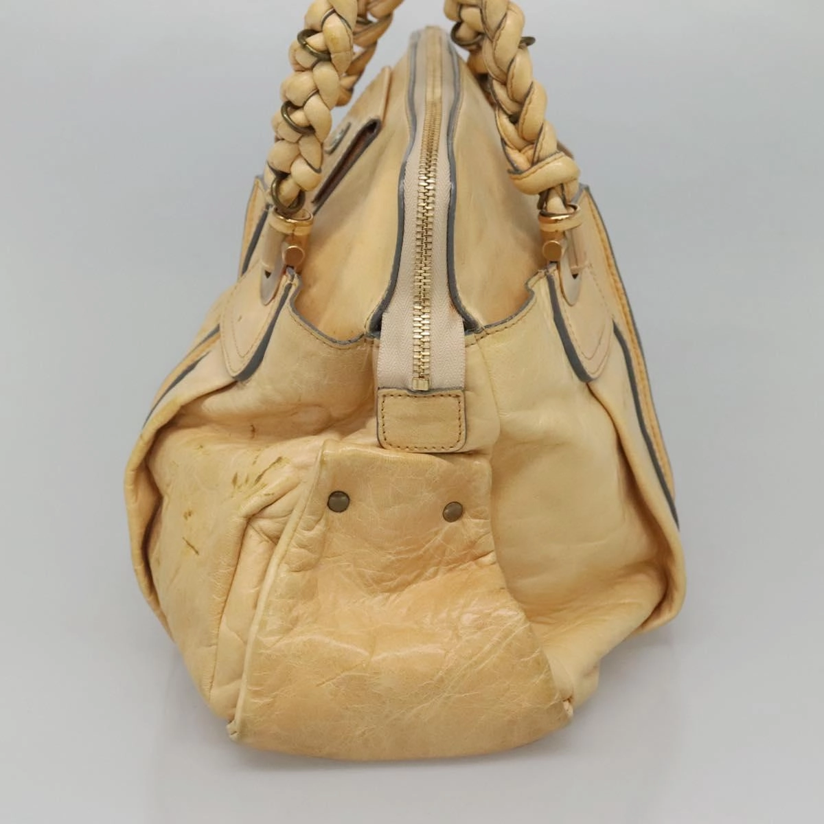 Chlo Heloise Leather Shoulder Bag (Pre-Owned)
