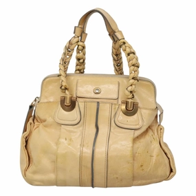 Chlo Heloise Leather Shoulder Bag (Pre-Owned)