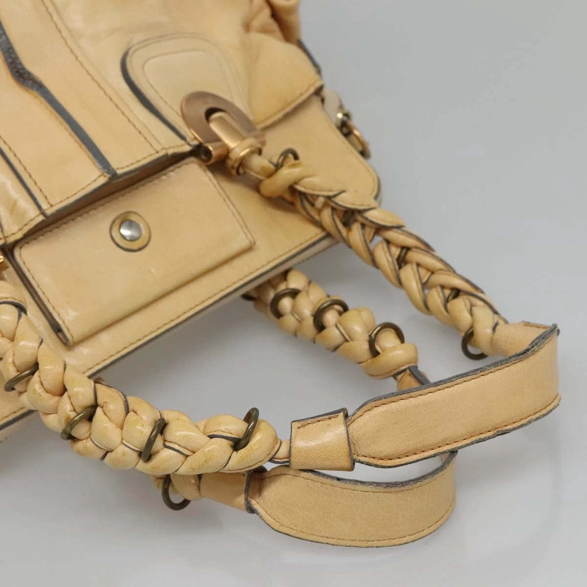 Chlo Heloise Leather Shoulder Bag (Pre-Owned)