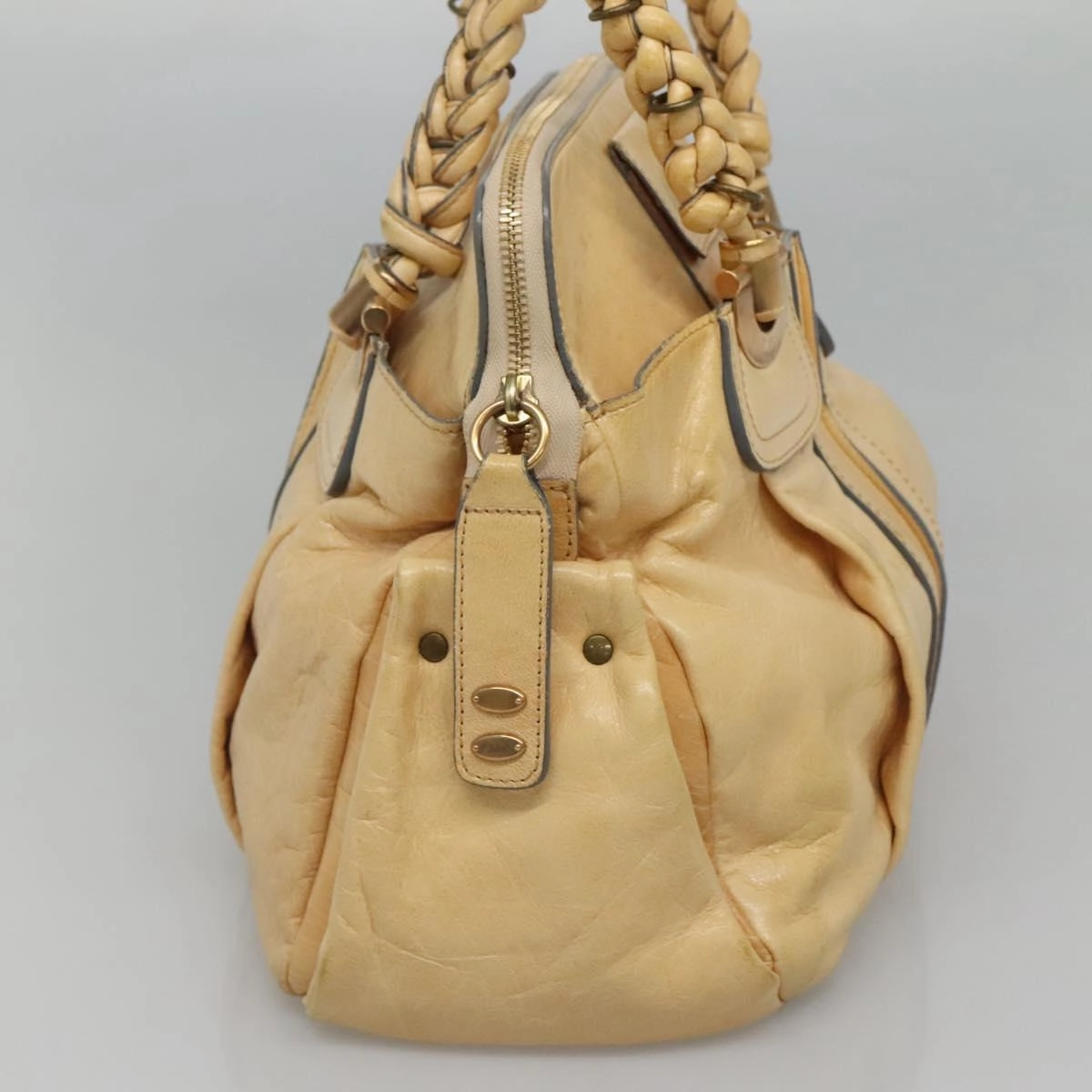 Chlo Heloise Leather Shoulder Bag (Pre-Owned)