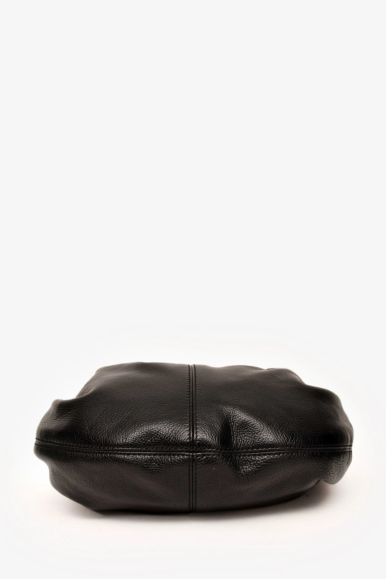 Chloe 2024 Black Leather Small Bracelet Bag