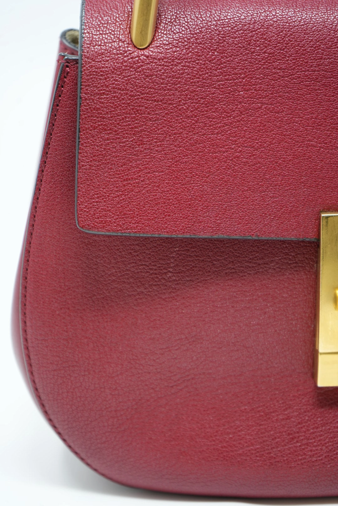 Chole Drew Small Shoulder Bag Red