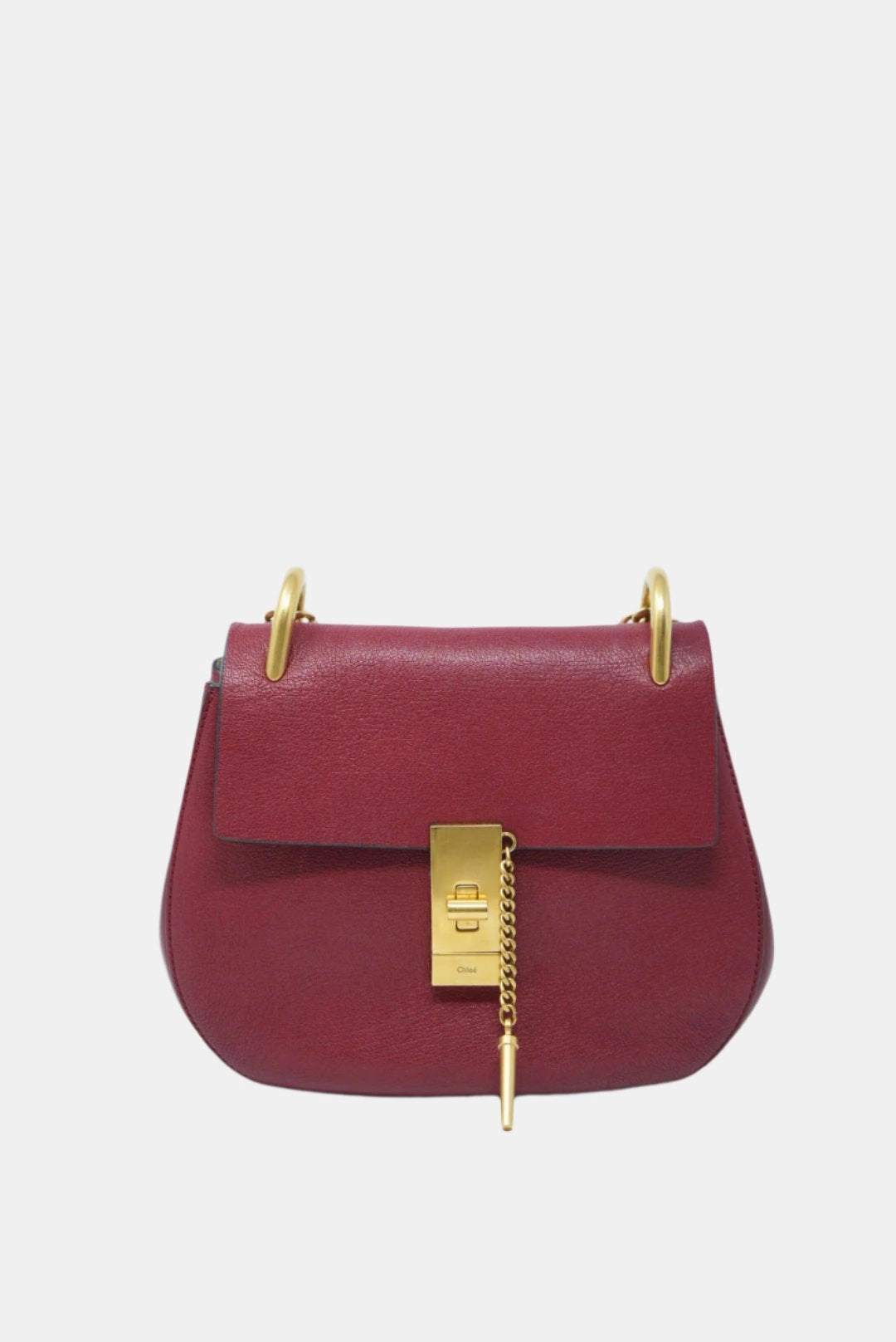 Chole Drew Small Shoulder Bag Red