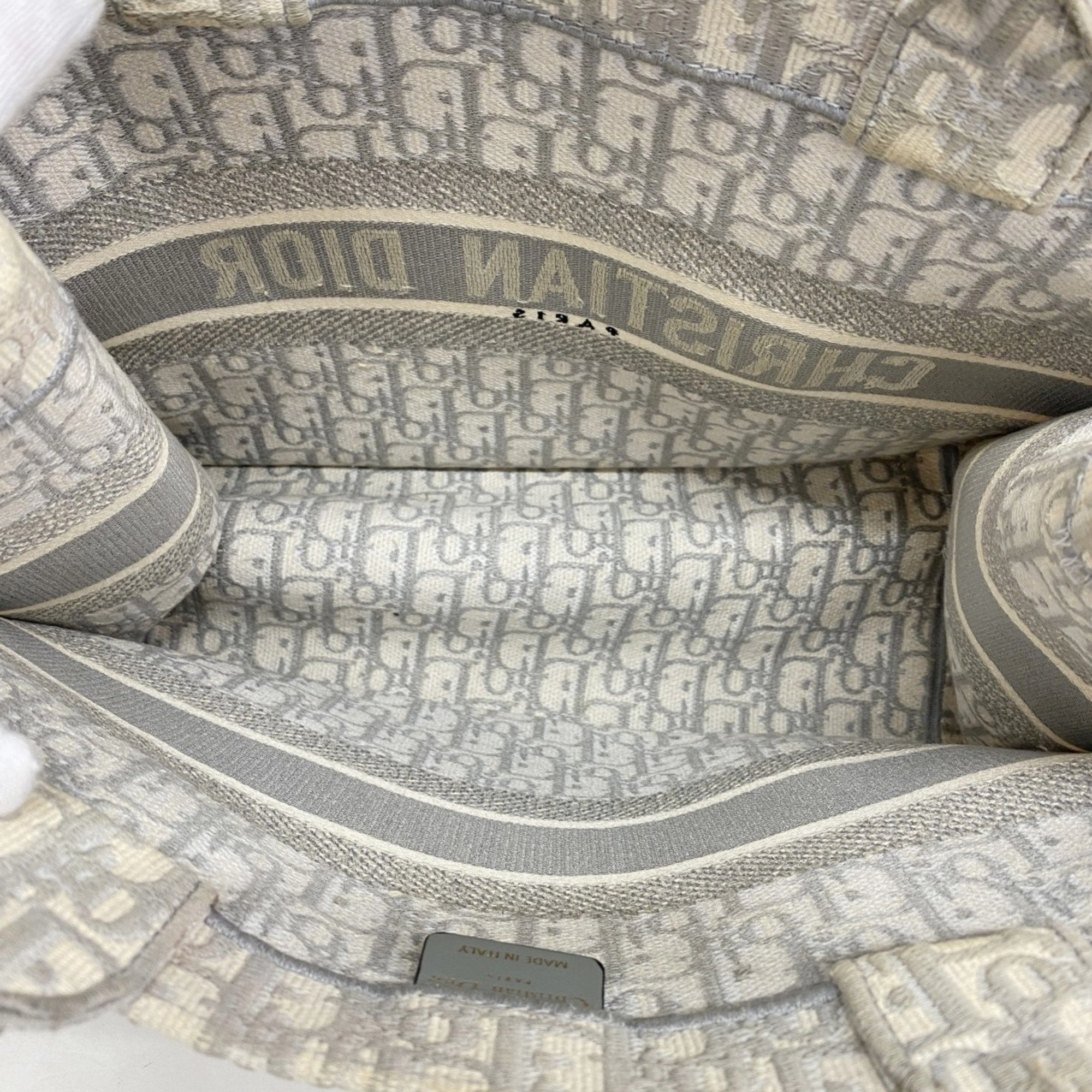 Christian Dior  Canvas Tote Bag (Pre-Owned)