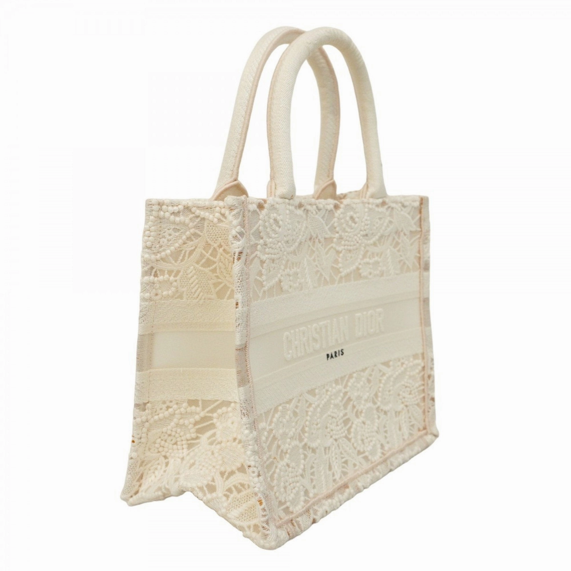 Christian Dior Cotton Tote Bag (Pre-Owned)