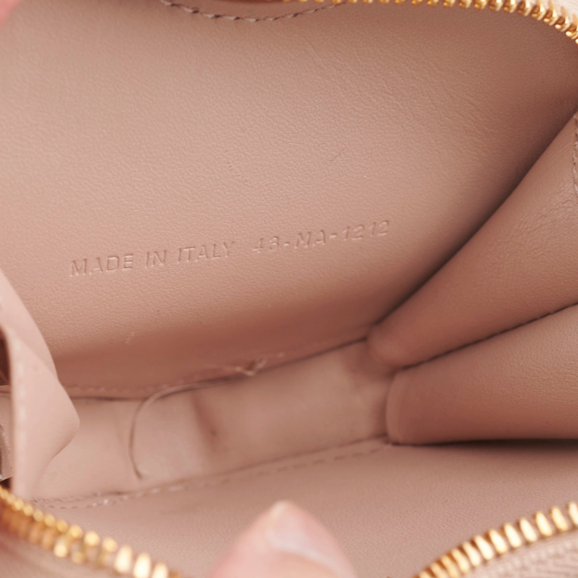Christian Dior Heart Pink Pouch on Chain