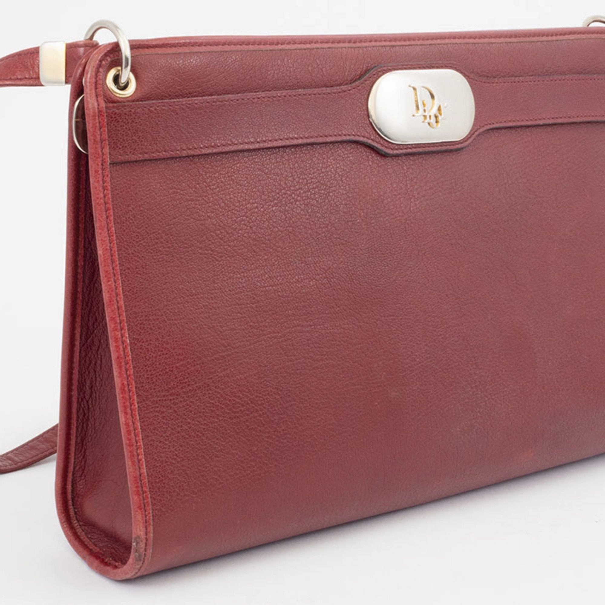 Christian Dior Leather Shoulder Bag (Pre-Owned)