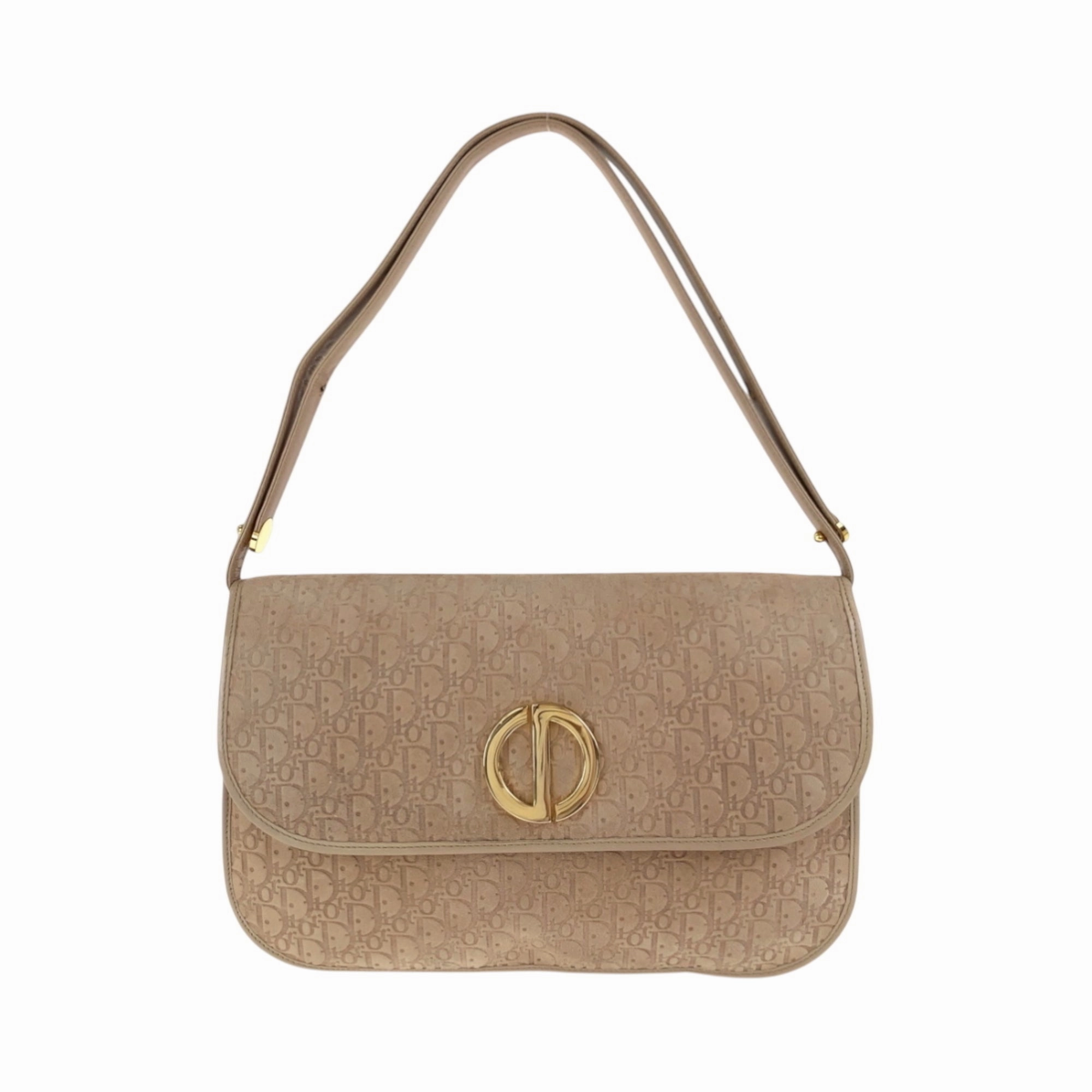 Christian Dior Suede Handbag Shoulder Bag (Pre-Owned)