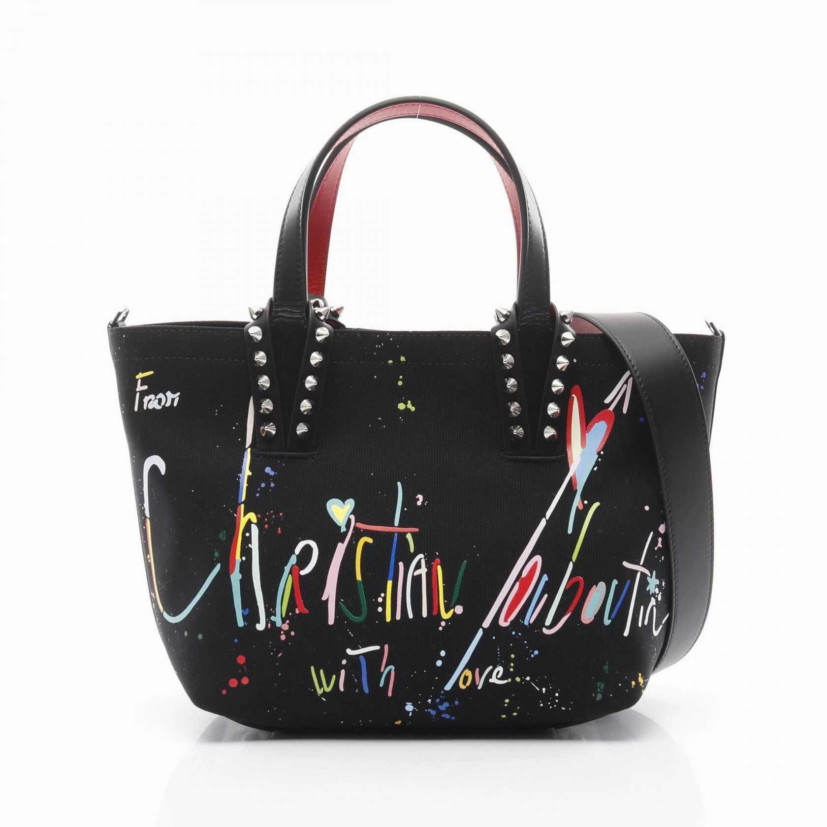 Christian Louboutin Cabata Graffiti Tote Bag