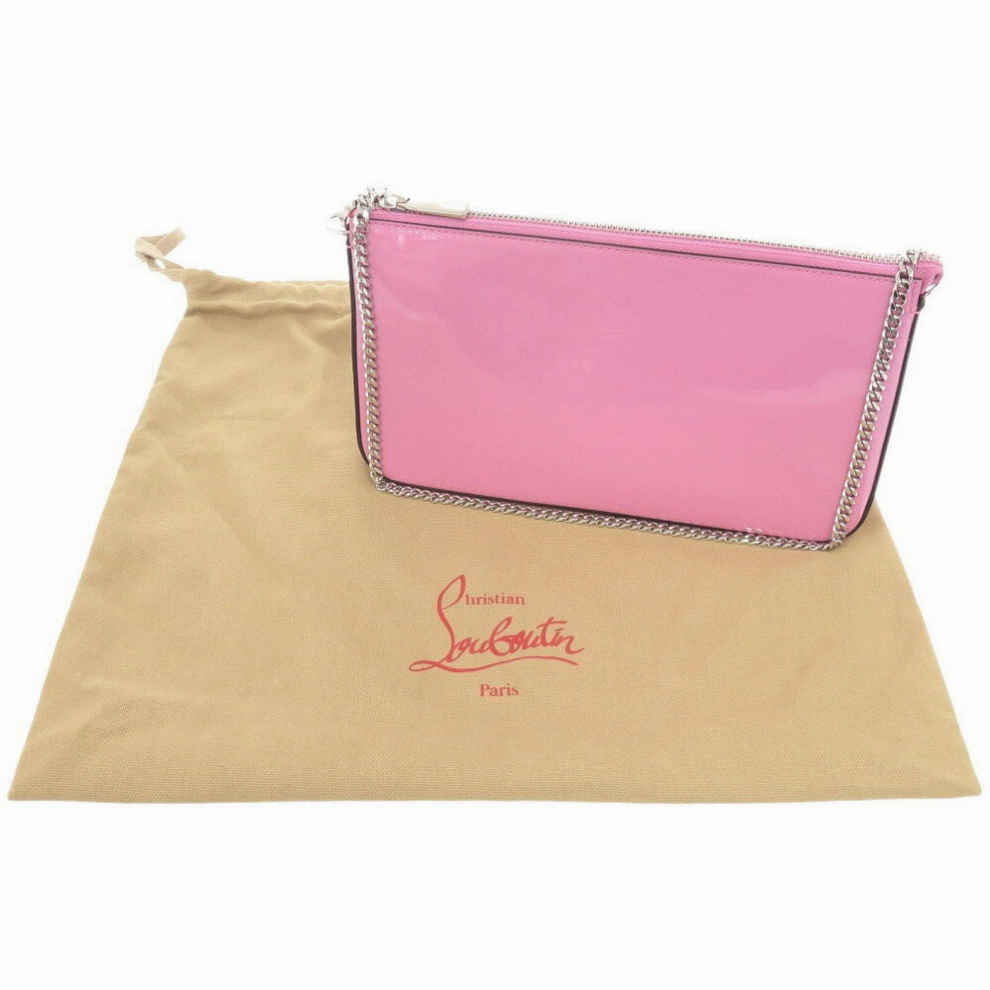 Christian Louboutin Patent Leather Shoulder Bag (Pre-Owned)