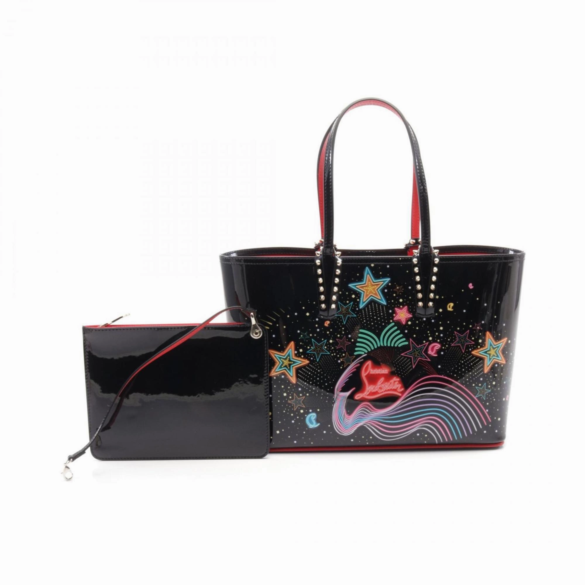 Christian Louboutin  Patent Leather Tote Bag (Pre-Owned)