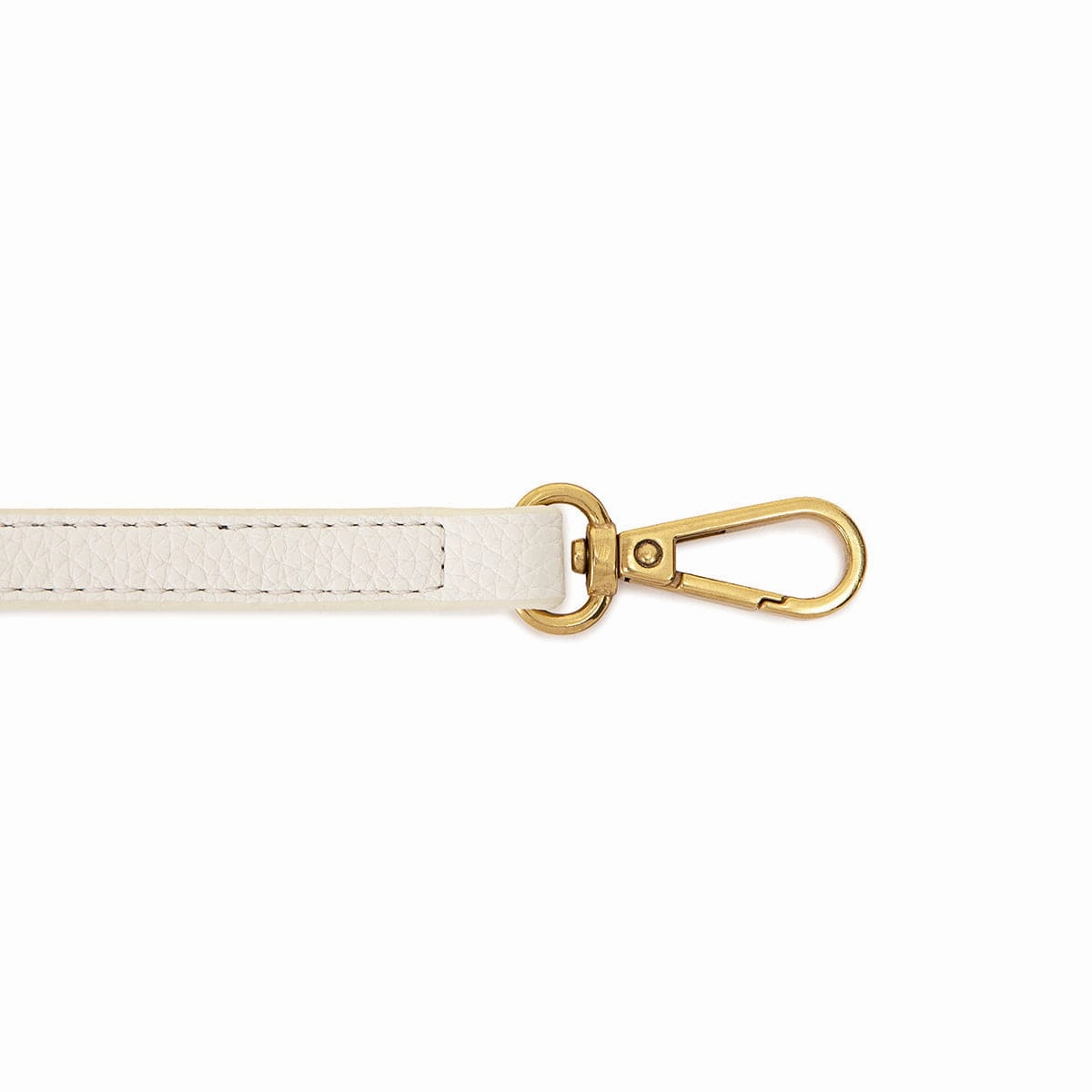 Circle Vegan Leather Crossbody Bag | Coconut Cream