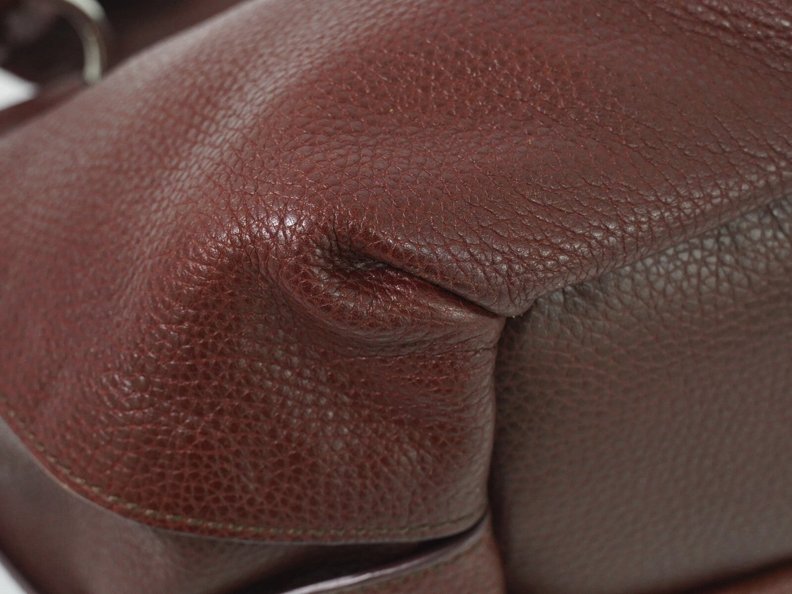 Cline Bittersweet Leather Tote Bag (Pre-Owned)