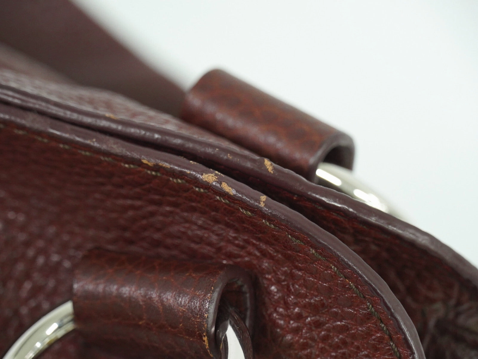 Cline Bittersweet Leather Tote Bag (Pre-Owned)