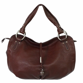 Cline Bittersweet Leather Tote Bag (Pre-Owned)
