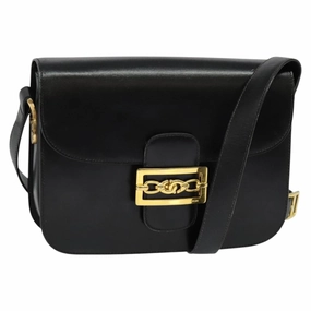 Cline Leather Shoulder Bag (Pre-Owned)