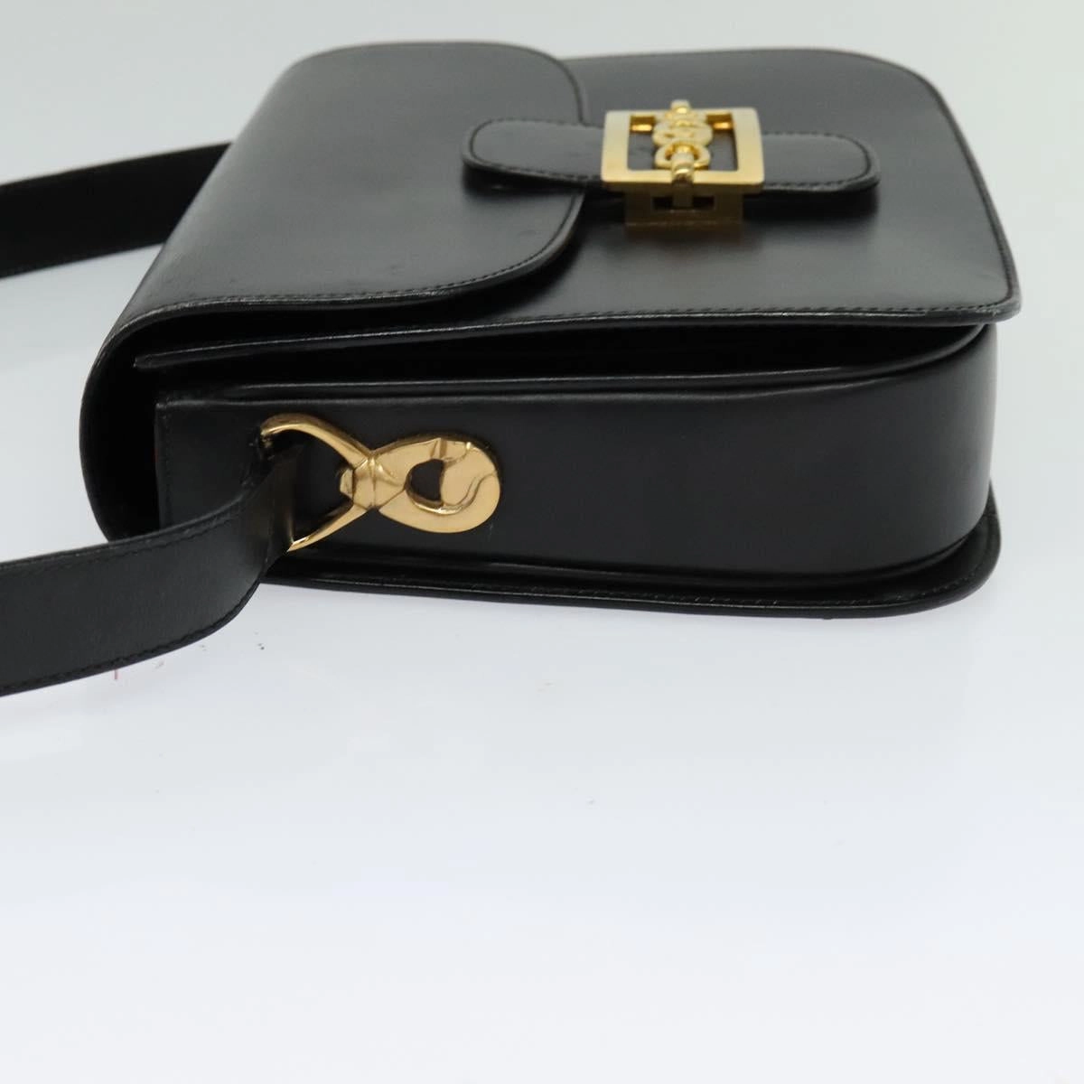 Cline Leather Shoulder Bag (Pre-Owned)