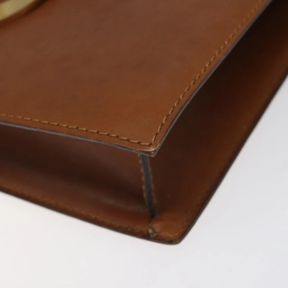 Cline Logo Du Cercle Leather Shoulder Bag (Pre-Owned)