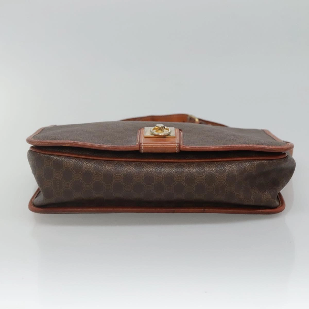 Cline Macadam Canvas Shoulder Bag (Pre-Owned)