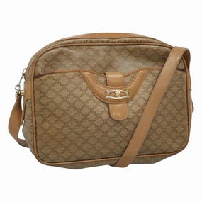 Cline Macadam Canvas Shoulder Bag (Pre-Owned)