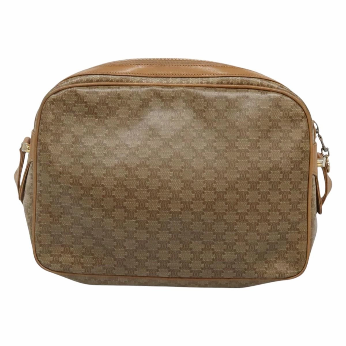 Cline Macadam Canvas Shoulder Bag (Pre-Owned)