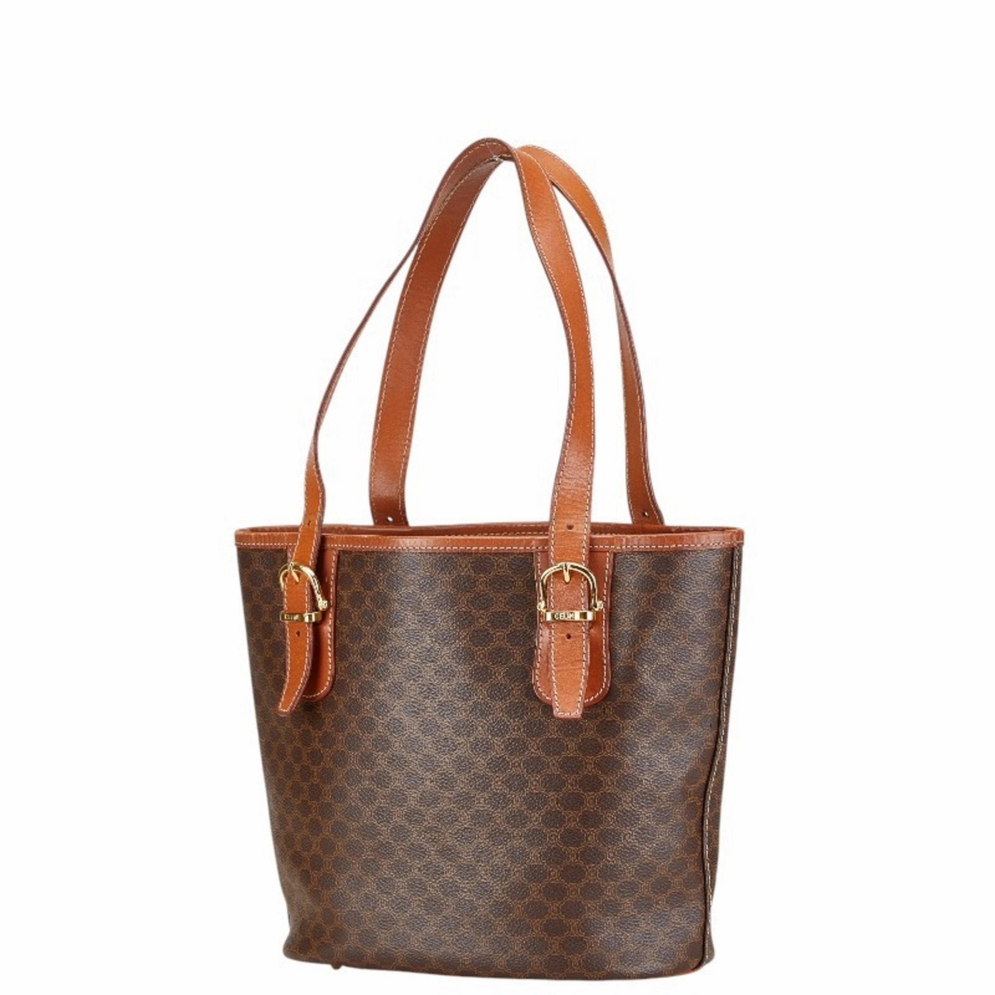 Cline Macadam Canvas Tote Bag (Pre-Owned)