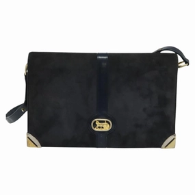 Cline Suede Shoulder Bag (Pre-Owned)