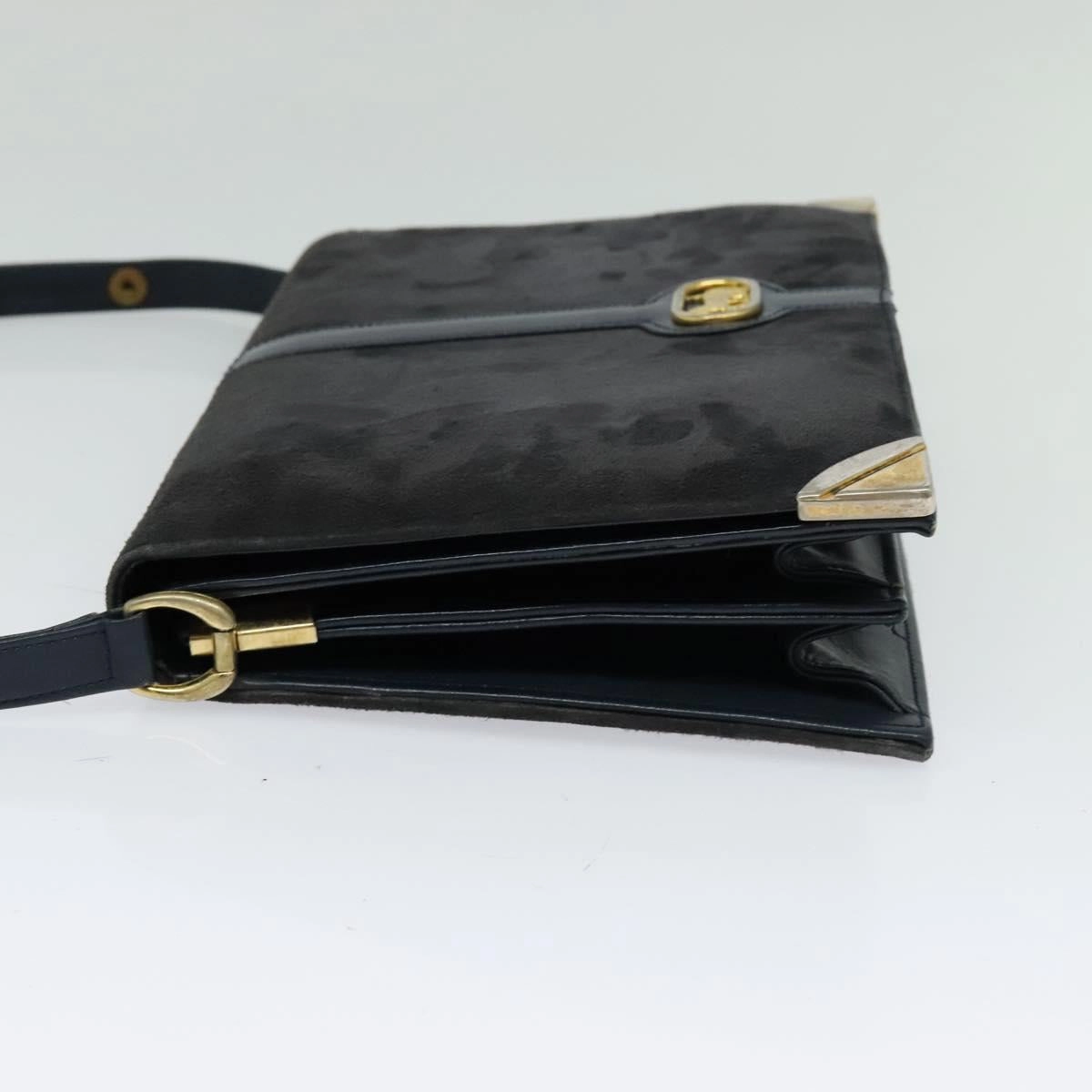 Cline Suede Shoulder Bag (Pre-Owned)