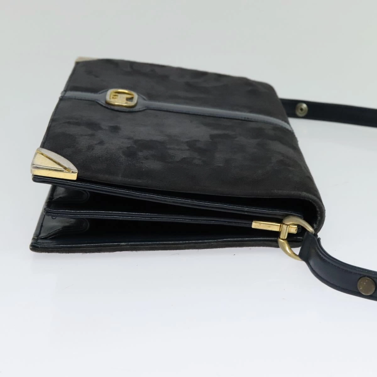 Cline Suede Shoulder Bag (Pre-Owned)