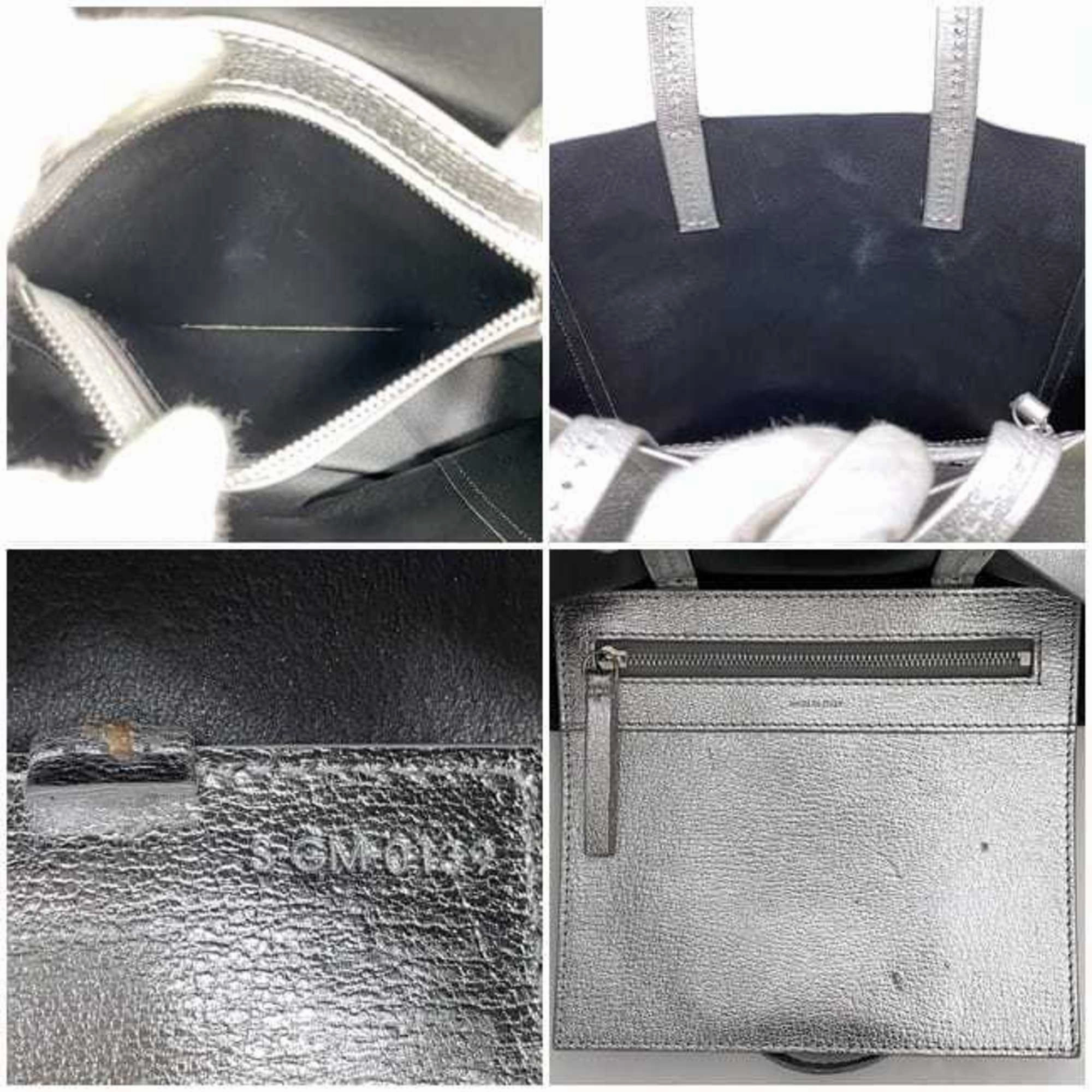 Cline Vertical Cabas Leather Tote Bag (Pre-Owned)