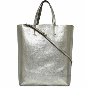 Cline Vertical Cabas Leather Tote Bag (Pre-Owned)
