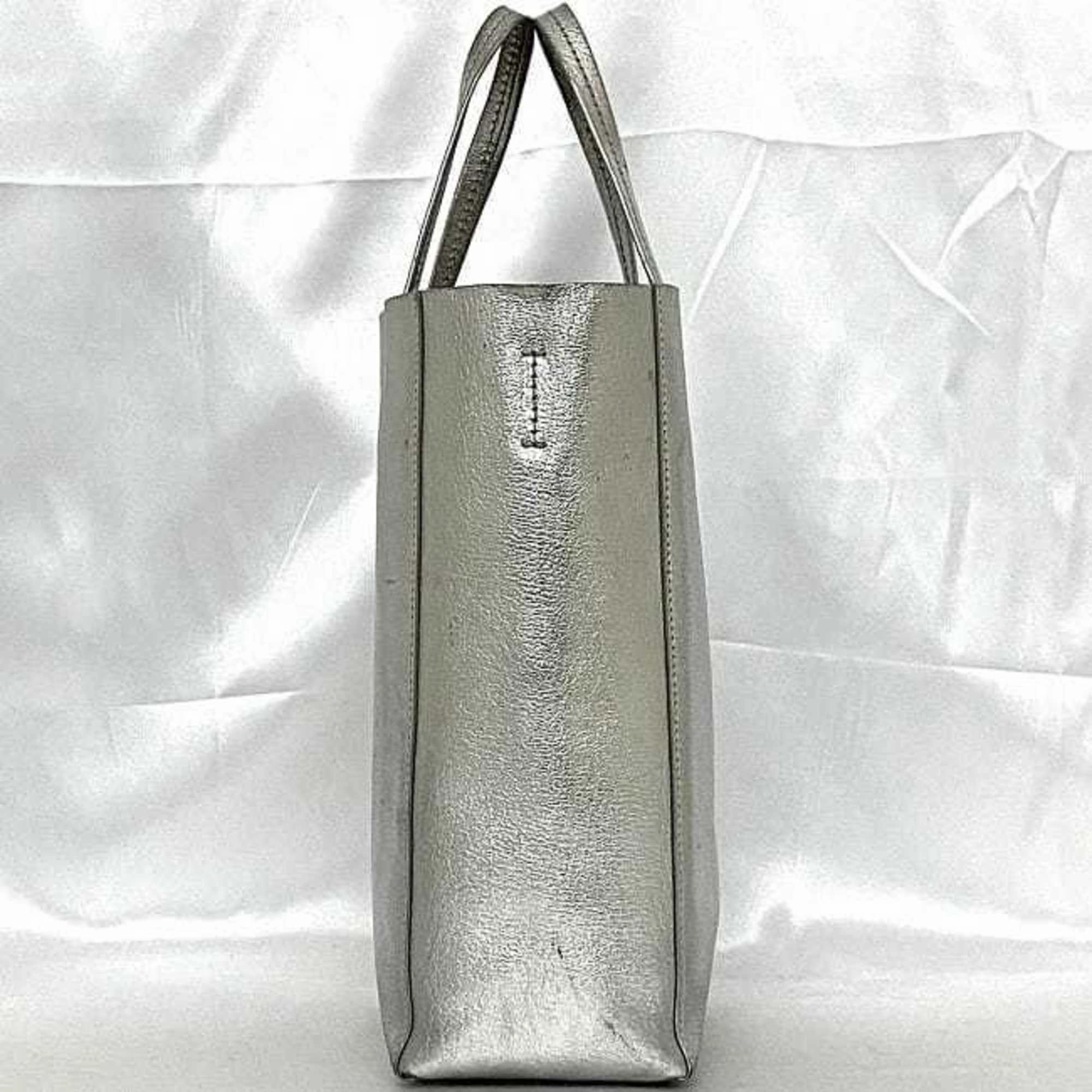 Cline Vertical Cabas Leather Tote Bag (Pre-Owned)