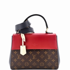 Cluny Top Handle Bag Monogram Canvas and Leather BB