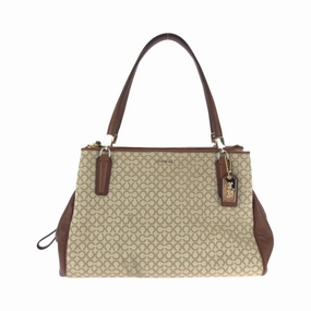 Coach  Canvas Handbag Shoulder Bag (Pre-Owned)
