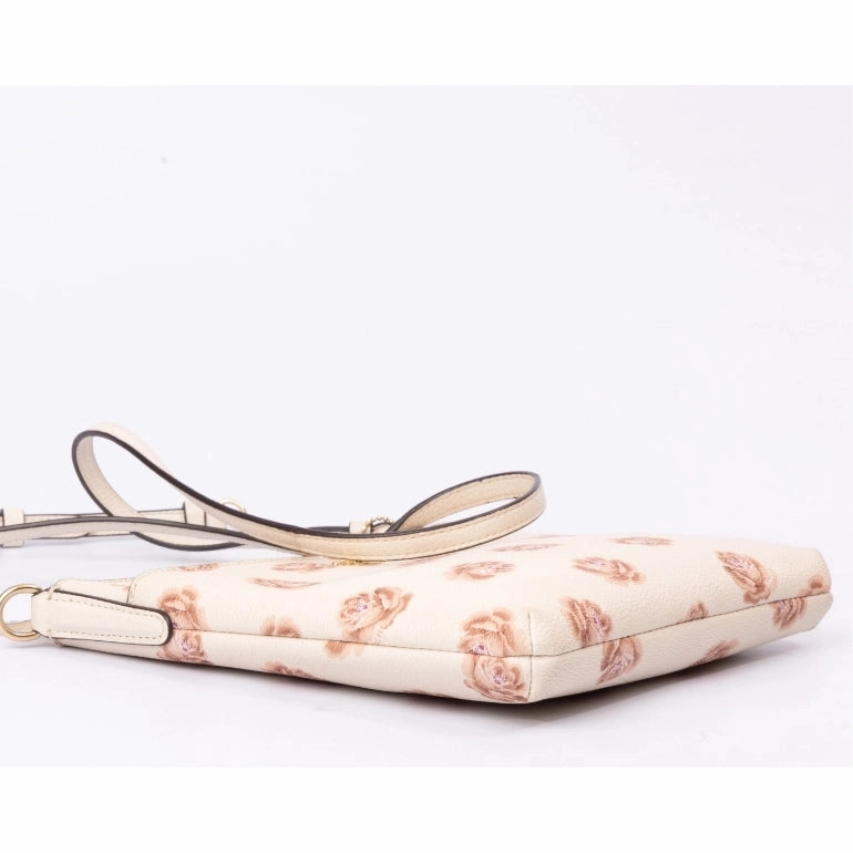 Coach Kitt Messenger Crossbody With Rose Print