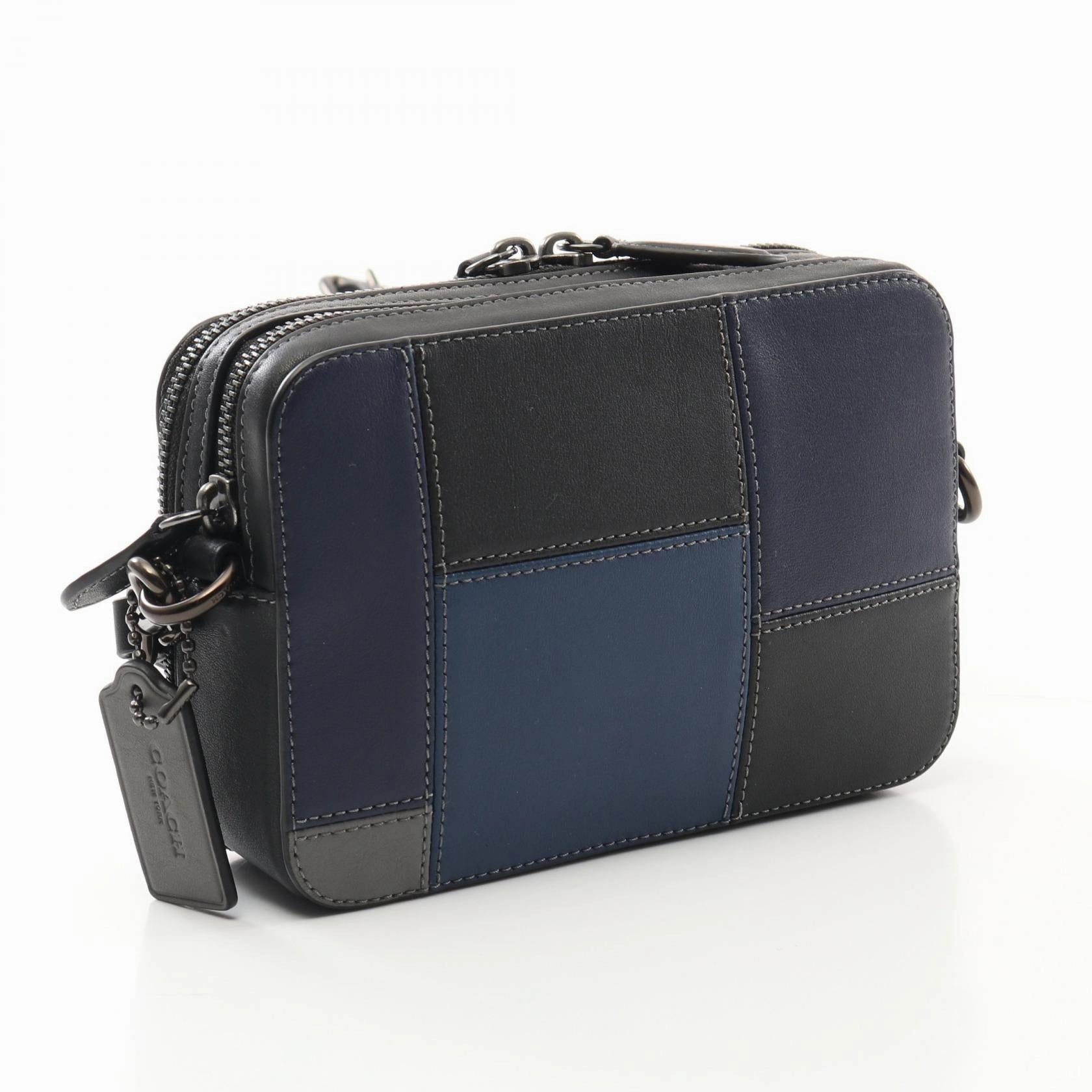 Coach Leather Charter Crossbody 19 Patchwork Bag