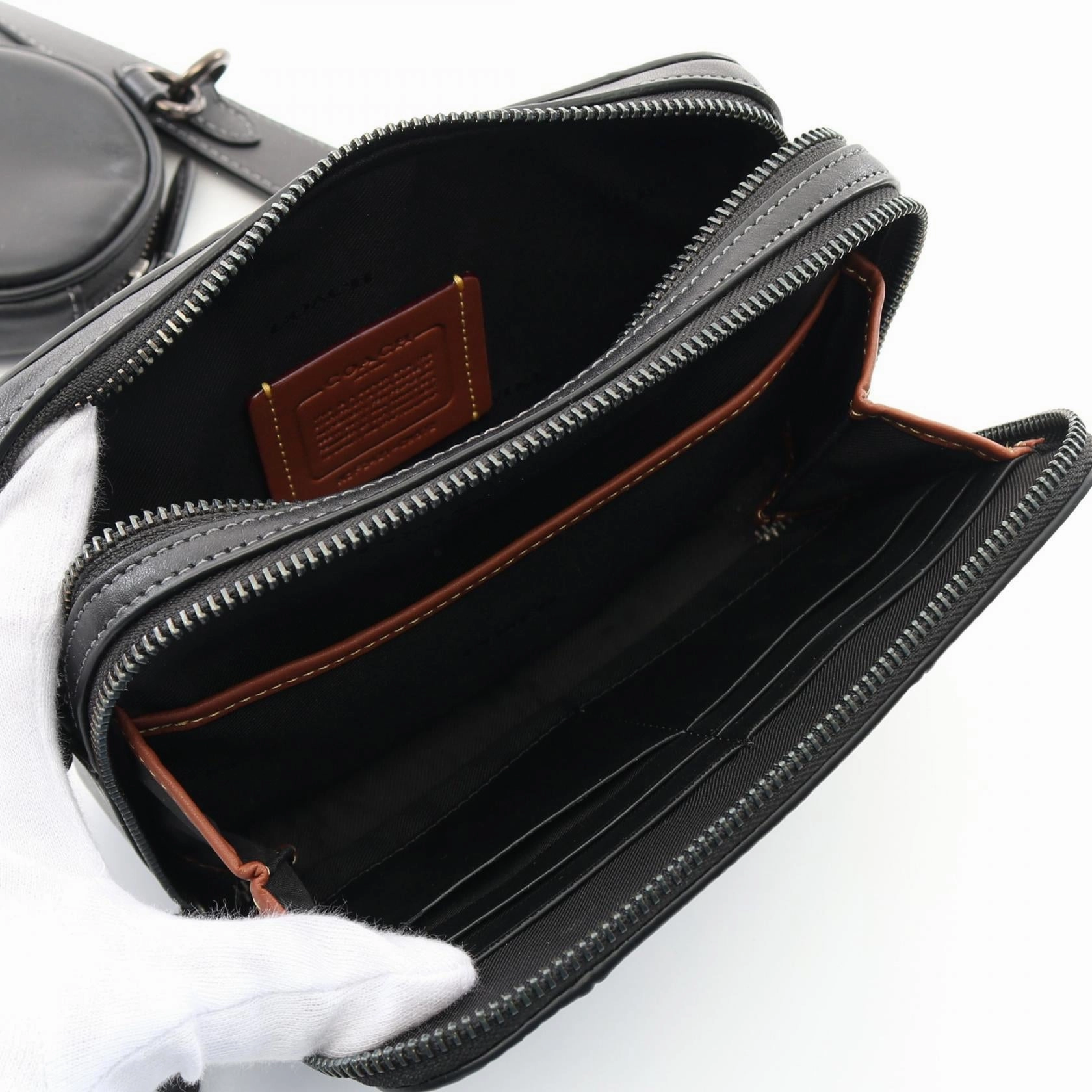 Coach Leather Charter Crossbody 19 Patchwork Bag